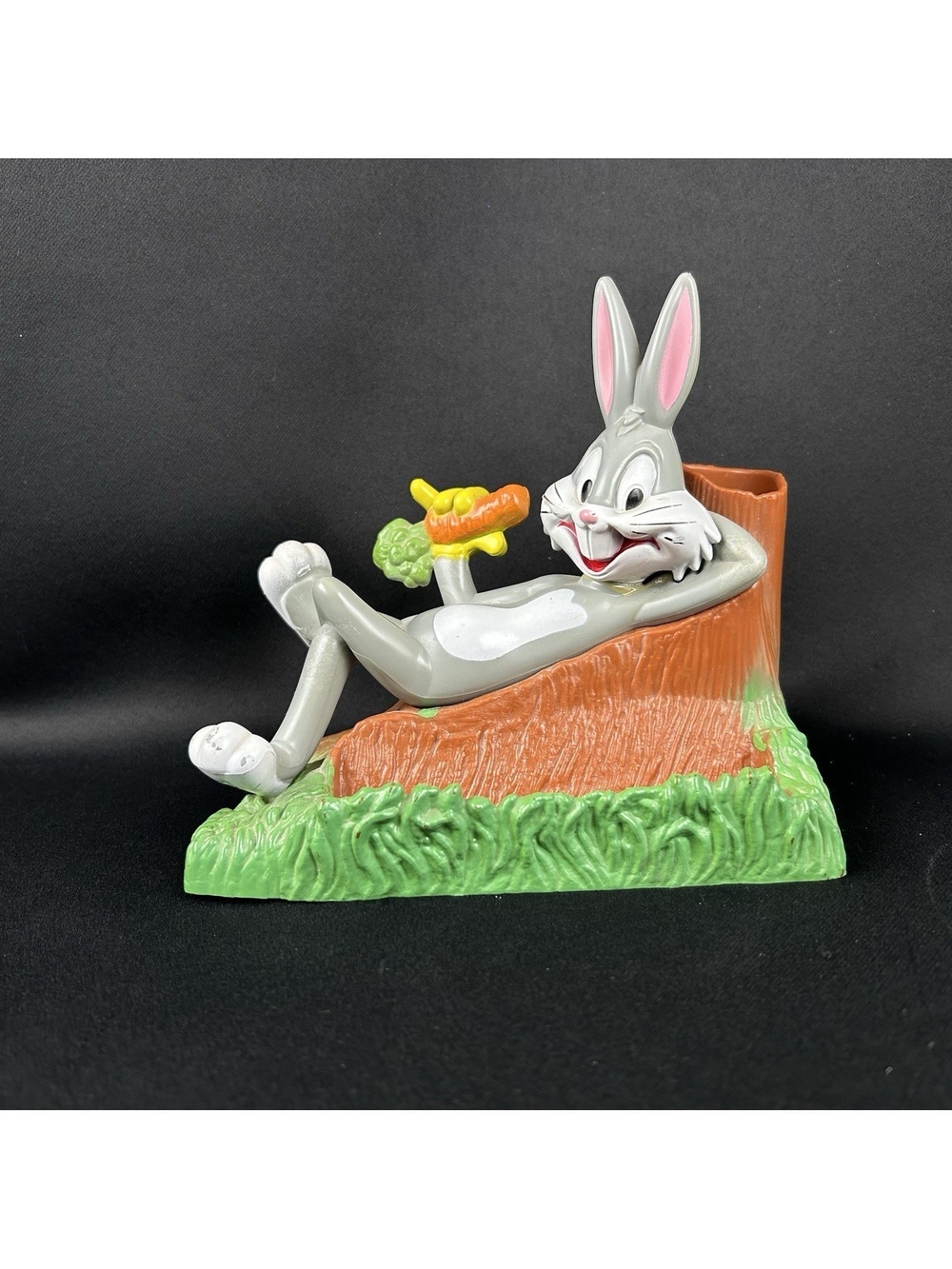 Vintage Bugs Bunny Janex Business Card & Pencil Holder Desk Organizer 1975